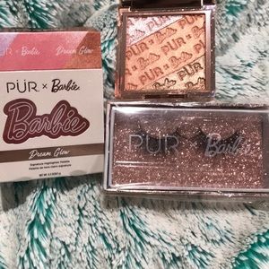 Barbie highlighter and eye lashes new in box